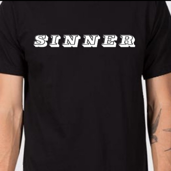 WYWS Other - Sinner Graphic T-Shirt size Large